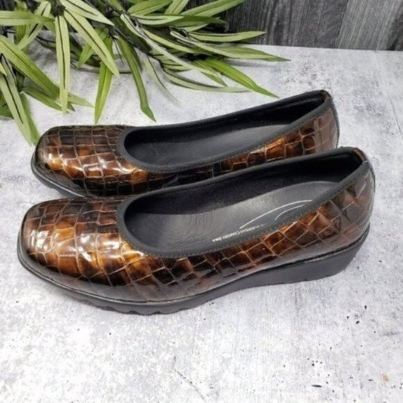 Josef Seibel | Bridget Espresso Kroko Wedges - Picture 3 of 8